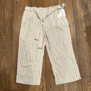 NWT Calvin Klein linen pants in US women’s size XL